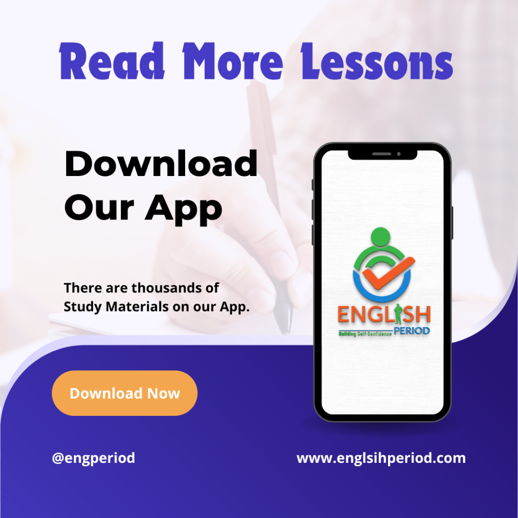 English Period App